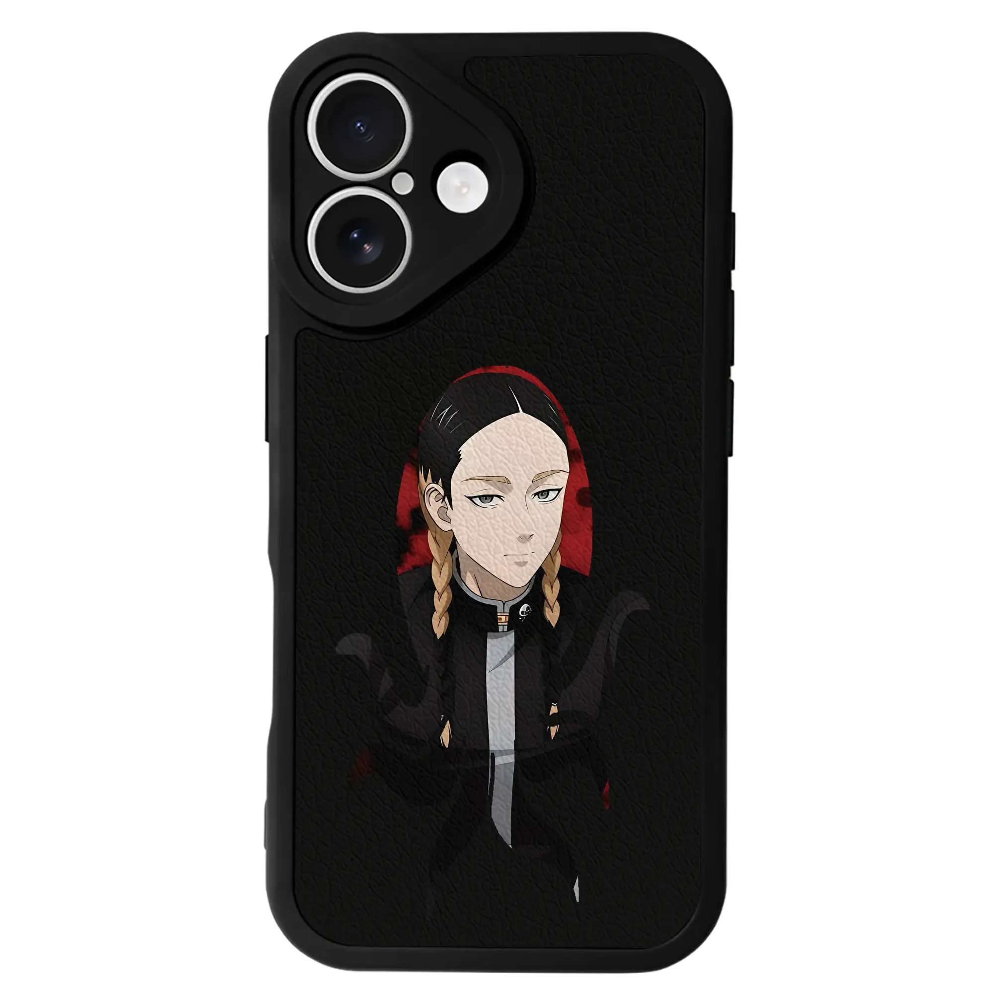 東京リベンジャーズ グッズ,灰谷蘭 - IPhone 16シリーズ対応 ・ シリコンスマホケース ・ レザー調 ・ 高精度フィット ・ 耐衝撃 ・ ワイヤレス充電対応 ・ 精密カット